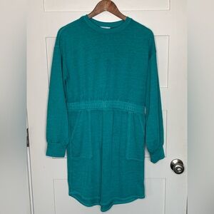 Time and Tru Women’s Turquoise Knit Dress Size Medium